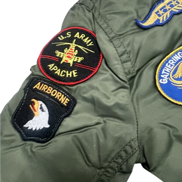 Norman Dragon 2T patch bomber jacket - Picture 6 of 9